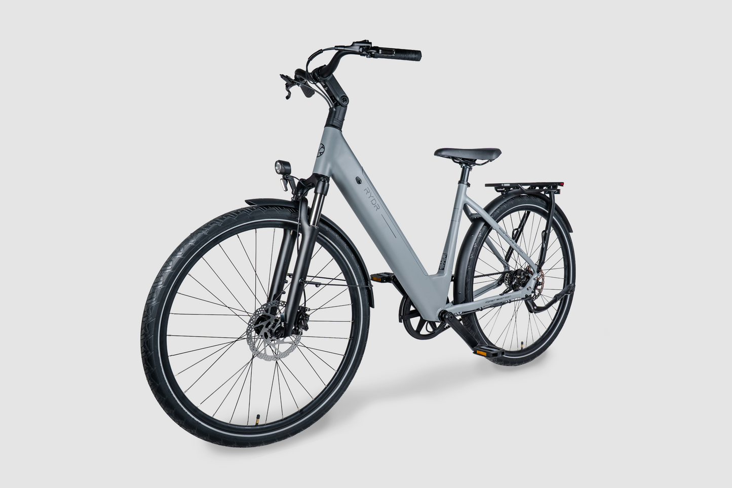 Grijze fiets