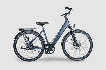 Blauwe fiets