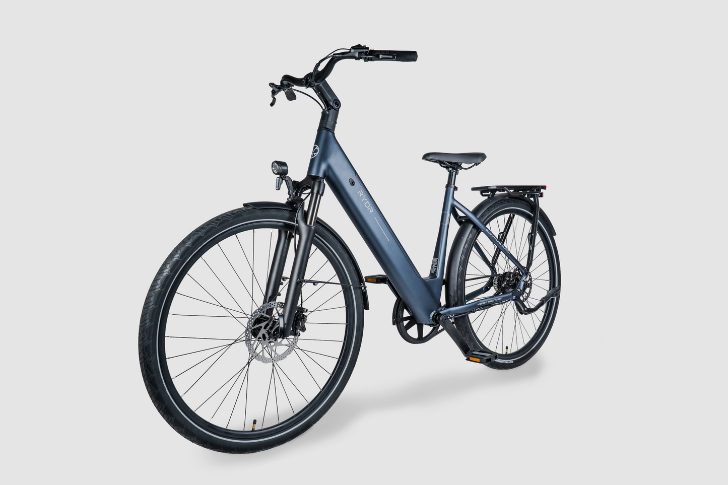 Blauwe fiets