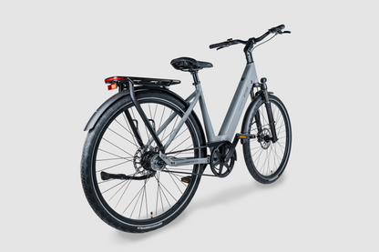 Grijze fiets